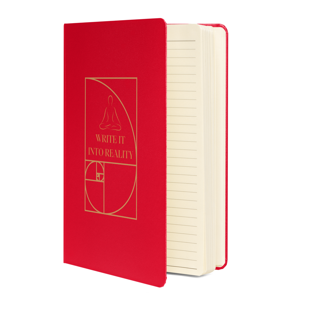 Manifestation Journal - Write It Into Reality (Royal Red)