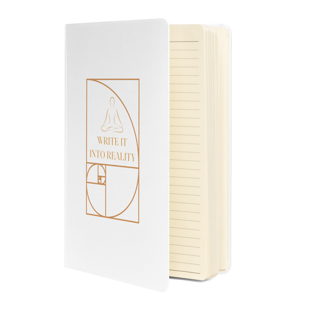Manifestation Journal - Write It Into Reality (White)