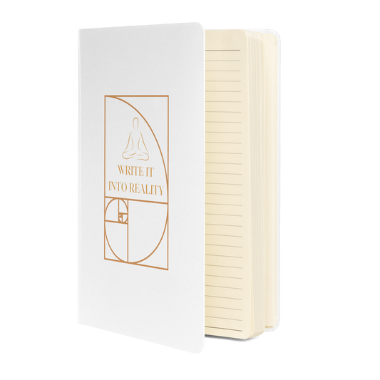 Manifestation Journal - Write It Into Reality (White)