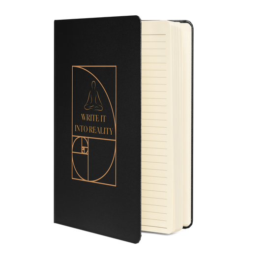 Manifestation Journal - Write It Into Reality (Black)