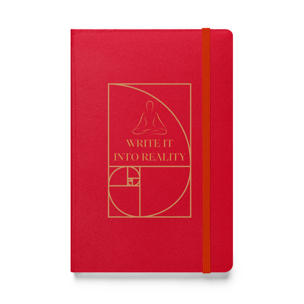 Manifestation Journal - Write It Into Reality (Royal Red)