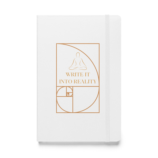 Manifestation Journal - Write It Into Reality (White)